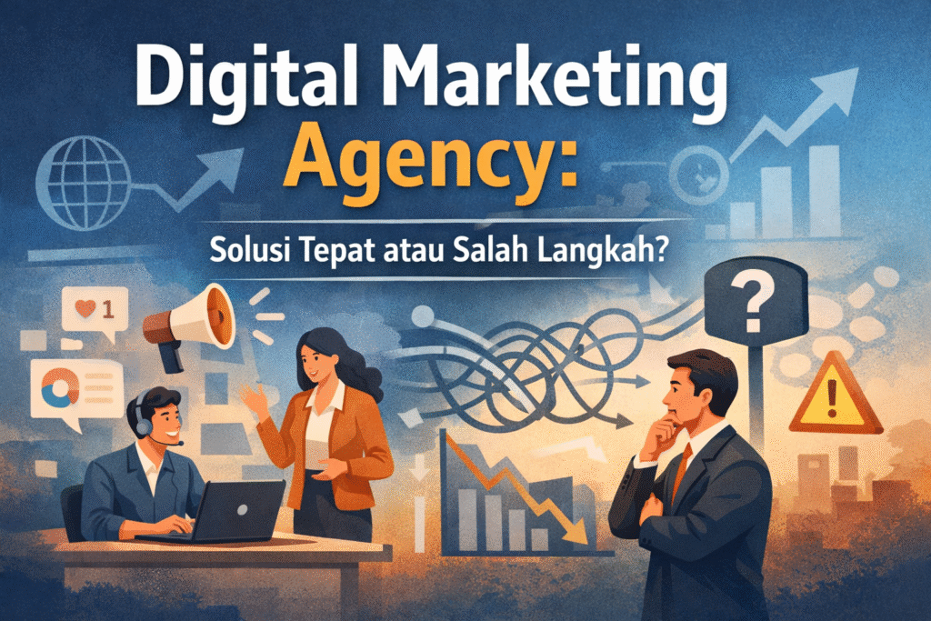 Digital Marketing Agency | Kapan Dibutuhkan, dan Kapan Justru Jadi Masalah